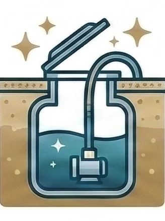 غسيل الخزانات الأرضية